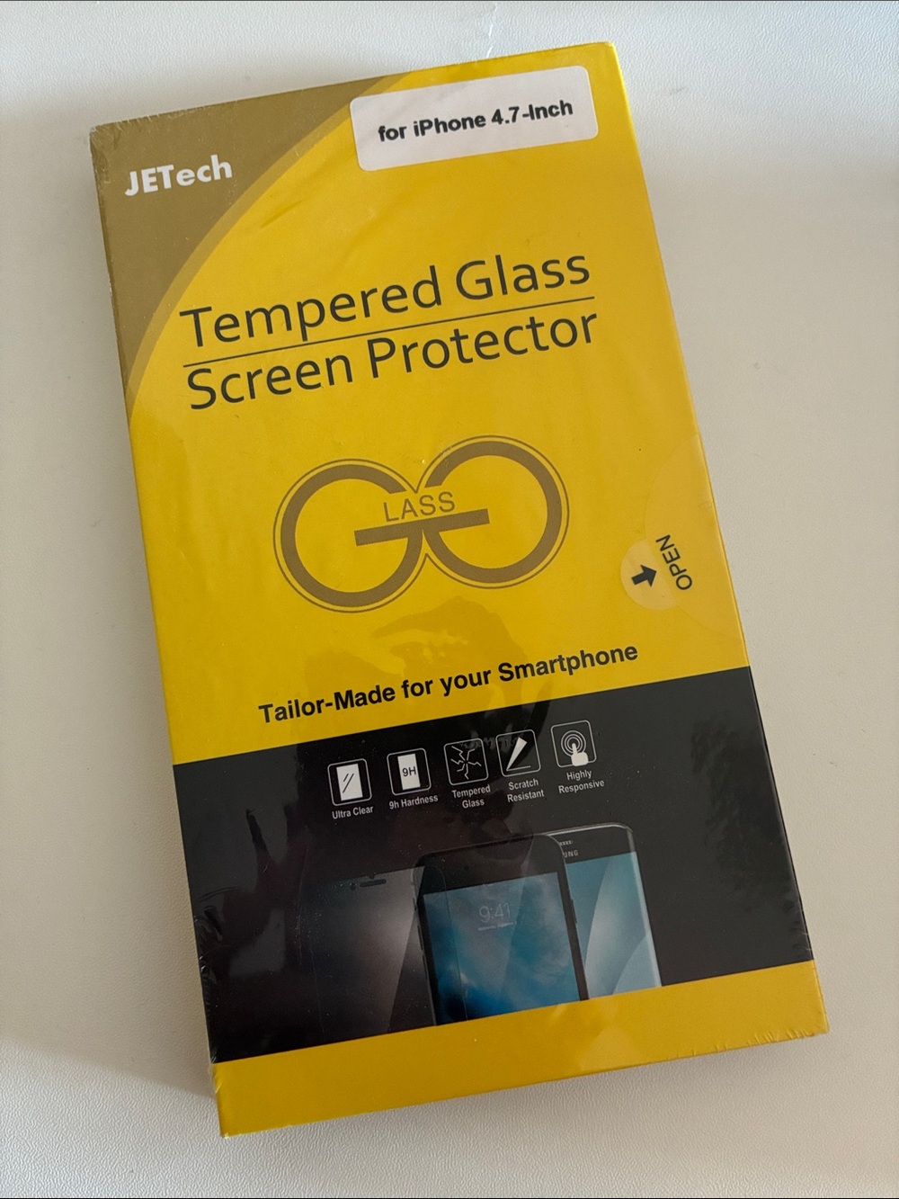 Tempered Glass Screen Protector for iPhone 4.7-Inch - iPhone 7, iPhone 8 & more